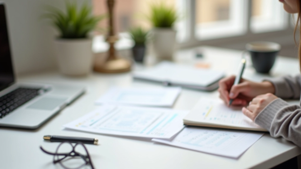 Georganiseerde werkplek met planningstools